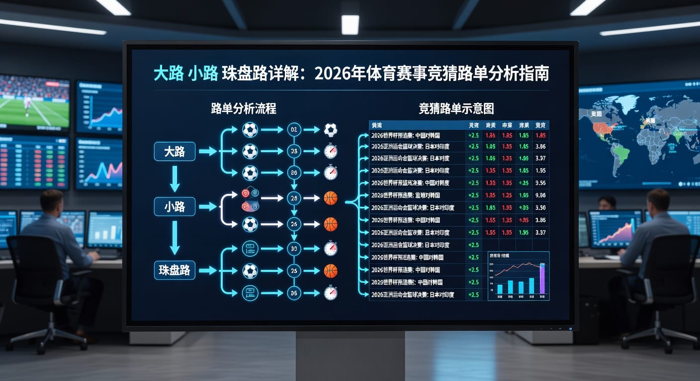 大路小路珠盘路解析：盘口走势与实战判断