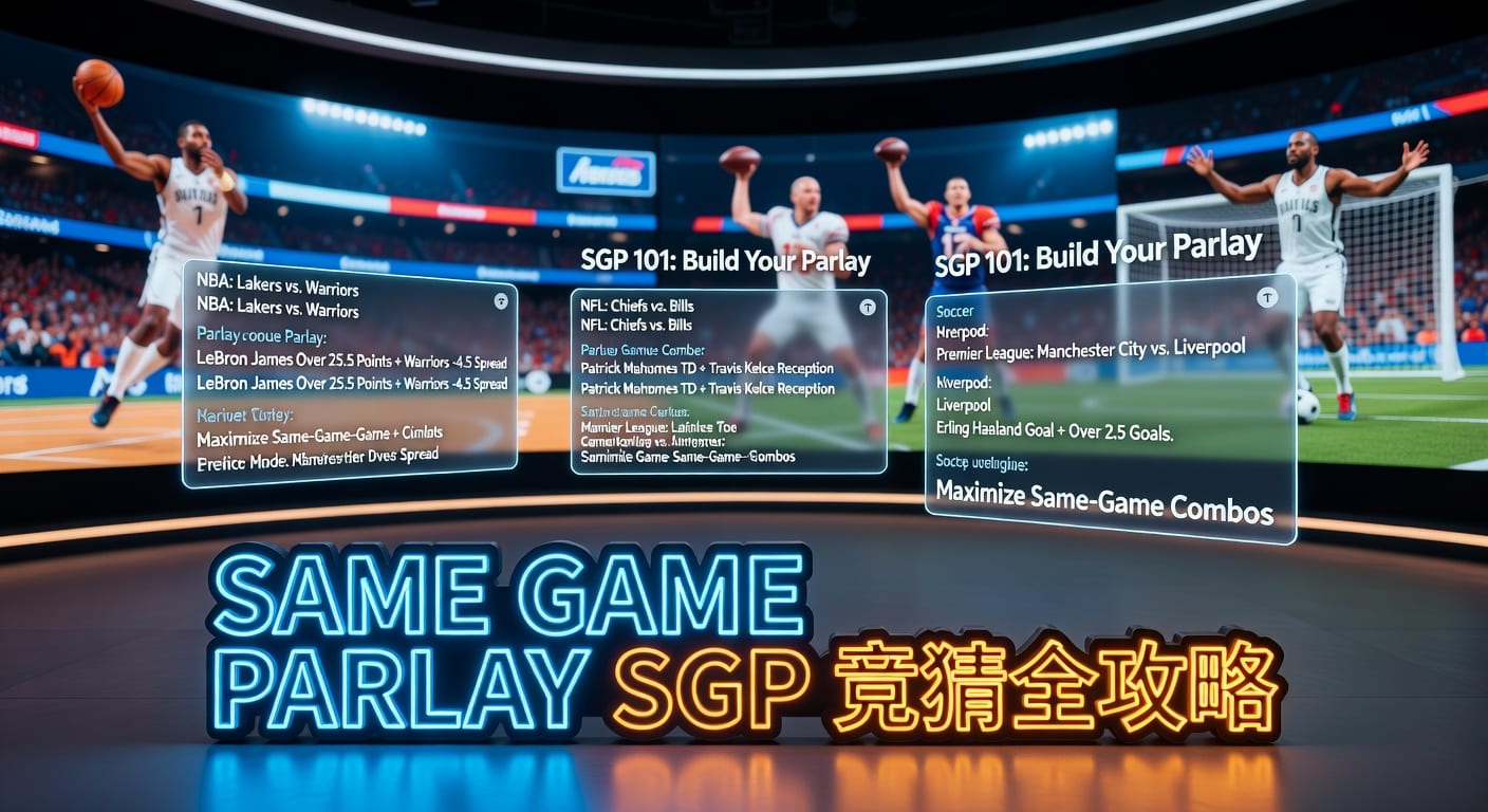 same game parlay SGP 组合投注技巧与实战思路