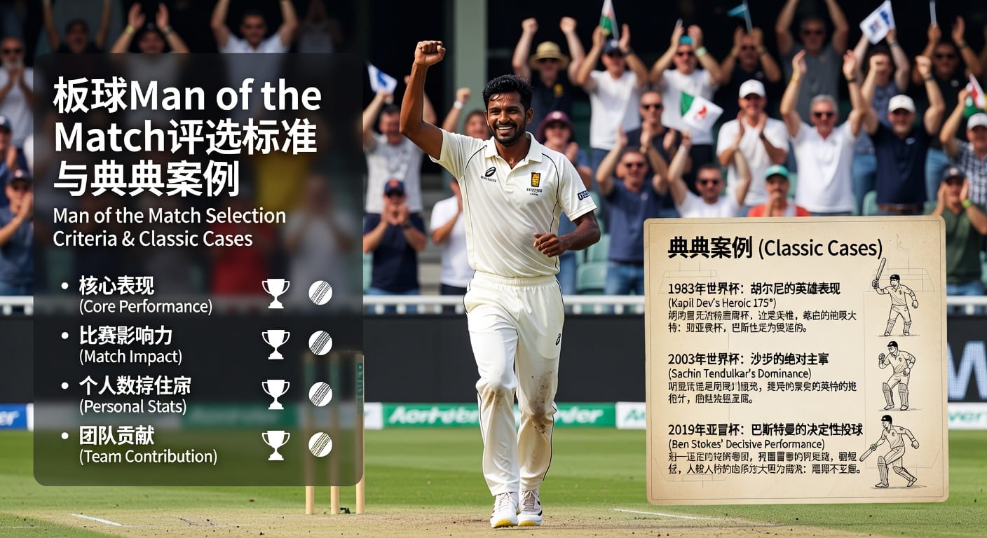 Man of the Match 评选逻辑解析与2026年观看指南