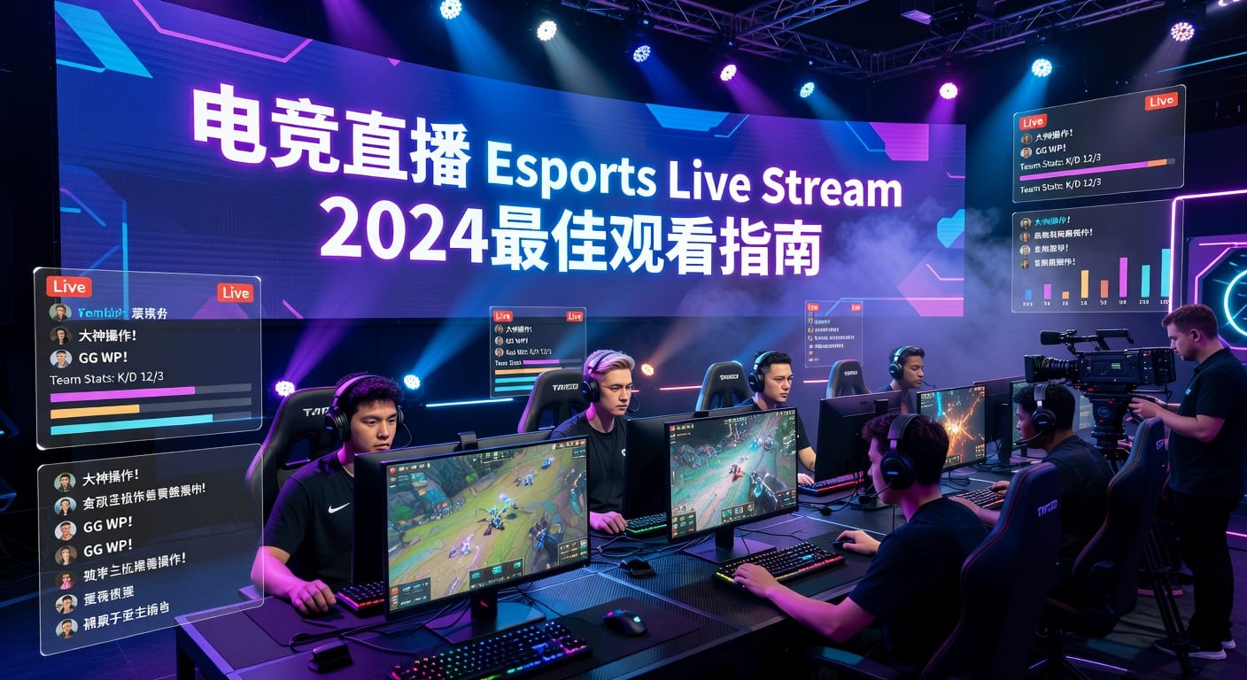 电竞直播 Esports Live Stream 2026观赛指南