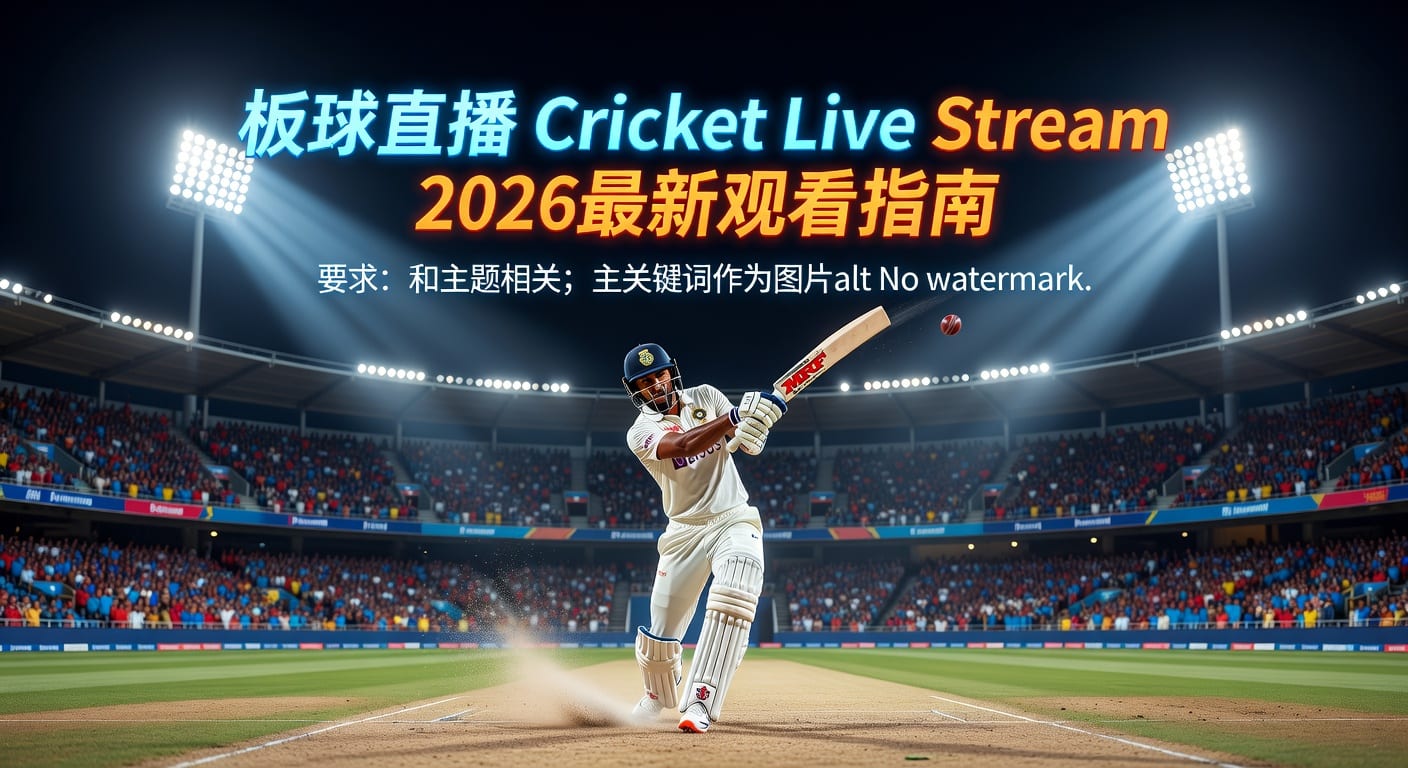 板球直播 Cricket Live Stream 2026观赛指南